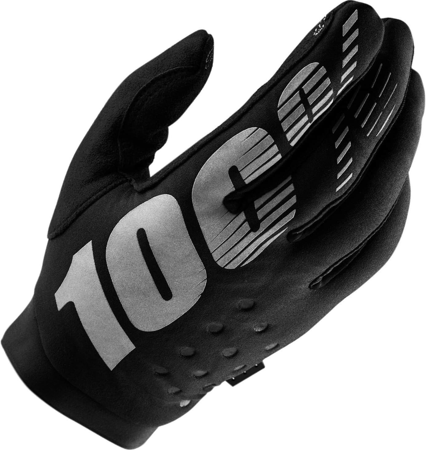 100% BRISKER Cold Weather Motocross & Mountain Bike Gloves - Warm Winter MTB & MX Powersport Racing Protective Gear image 4
