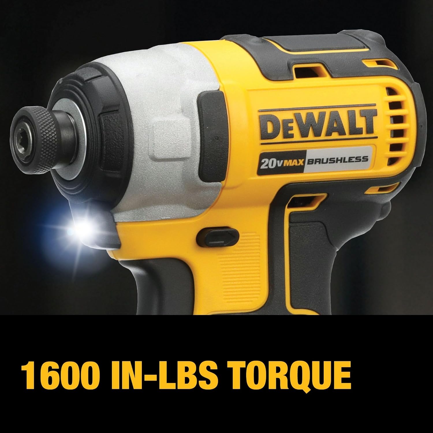 DEWALT 20V MAX Cordless Drill and Impact Driver, Power Drill Brushless 2-Tool Power Tool Combo Kit, Includes 2 Batteries, Charger and Bag (DCK277D2) image 6