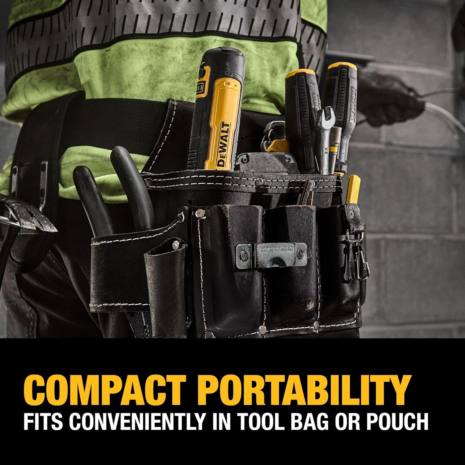 DEWALT Cordless Screwdriver, 4V USB Rechargeable Electric Screwdriver with 12 pcs Screwdriver Bit Set, LED Light, FLEXDRIVE Control, Compact, Ergonomic (DWHT66719) image 3