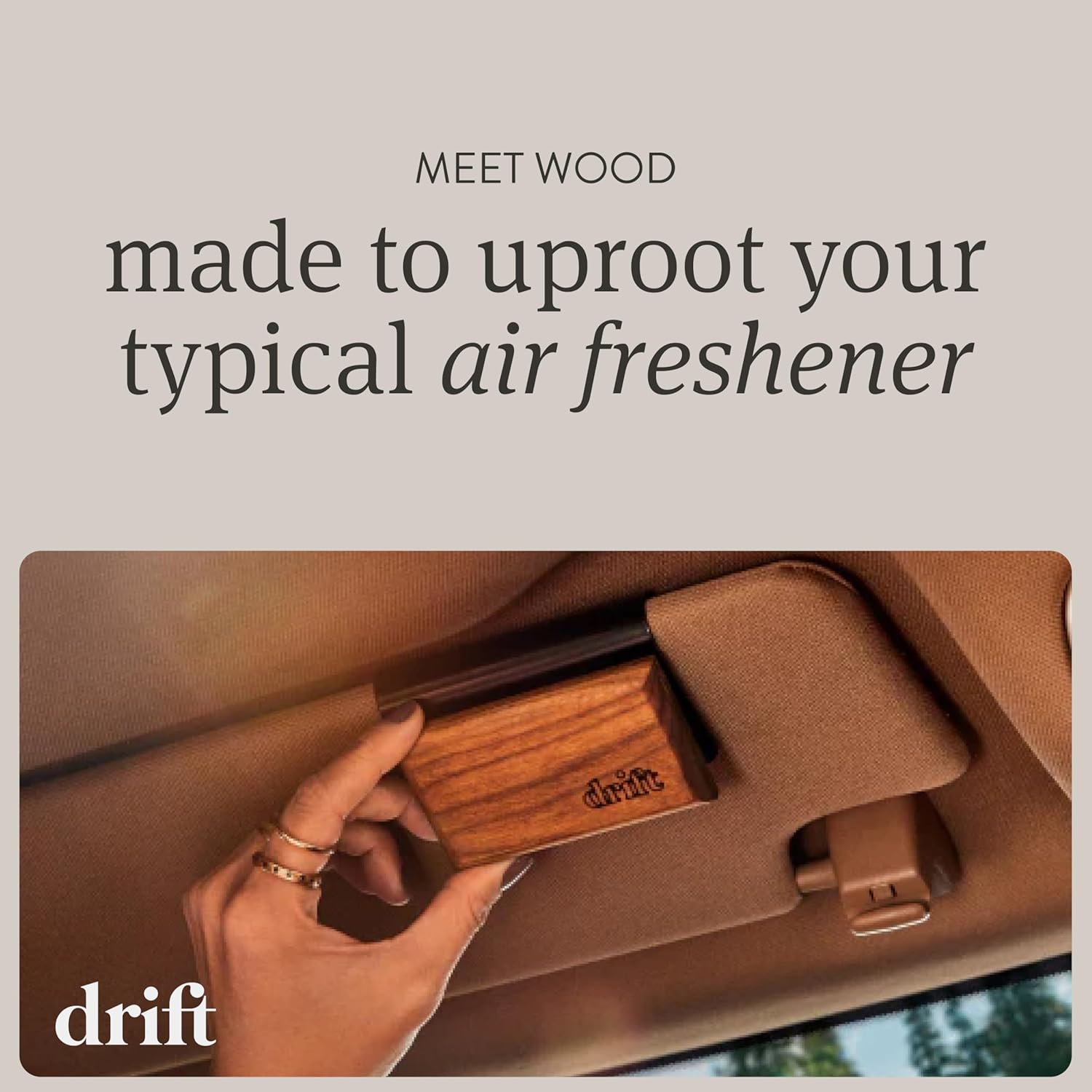 Drift Car Air Freshener Starter Kit - Wooden Deodorizer - Vehicle Odor Remover - Auto Scent Diffuser - Long-Lasting Car Freshening - Variety 3 Pack - CLIP INCLUDED image 2