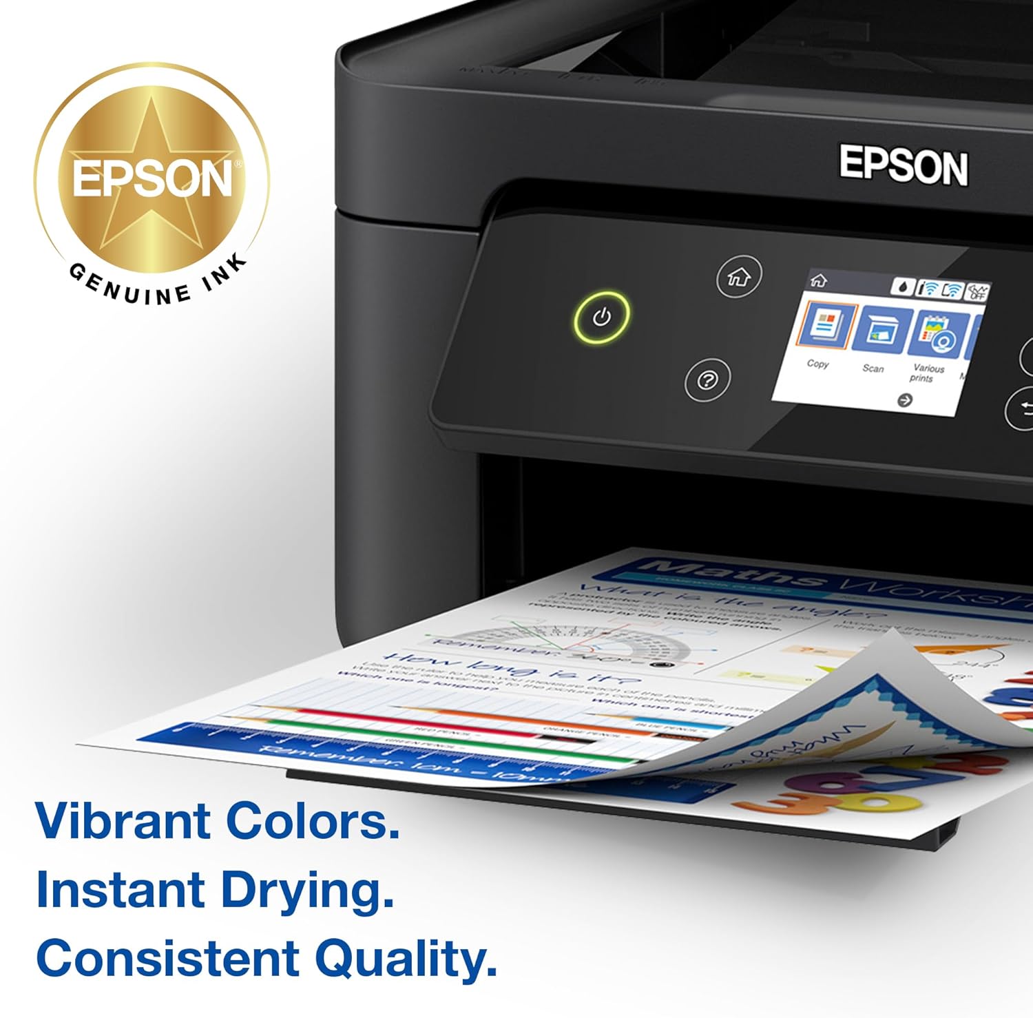 EPSON 212 Claria Ink Standard Capacity Black & Color Cartridge Combo Pack (T212120-BCS) image 4