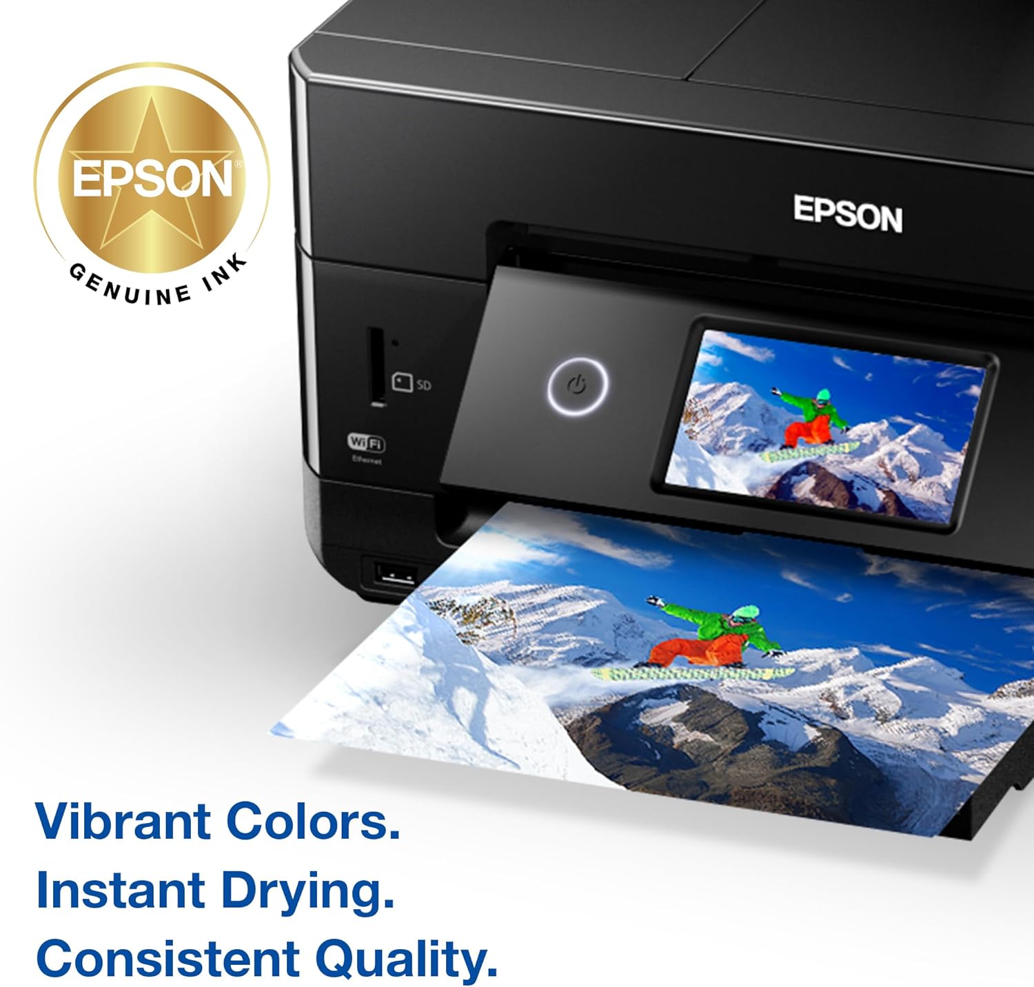 EPSON 410 Claria Premium Ink High Capacity Black & Standard Color Cartridge Combo Pack (T410XL-BCS) image 4