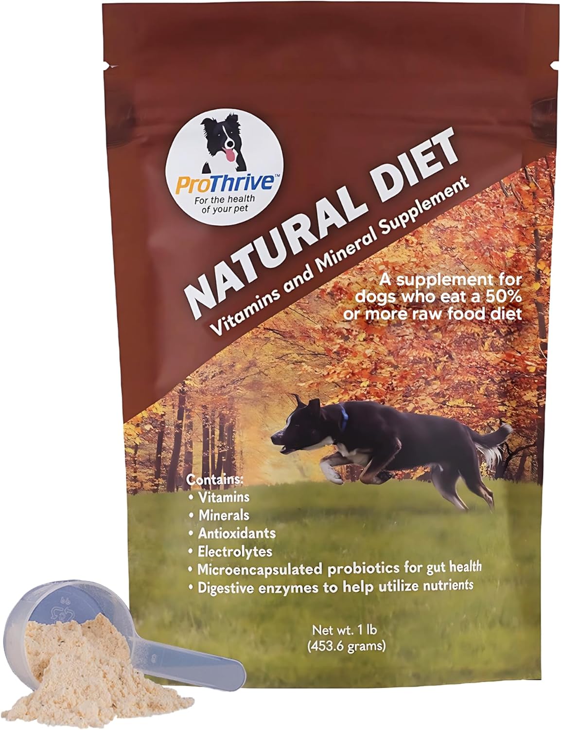 Formulated Canine Natural Diet Vitamins Supplement 1lb