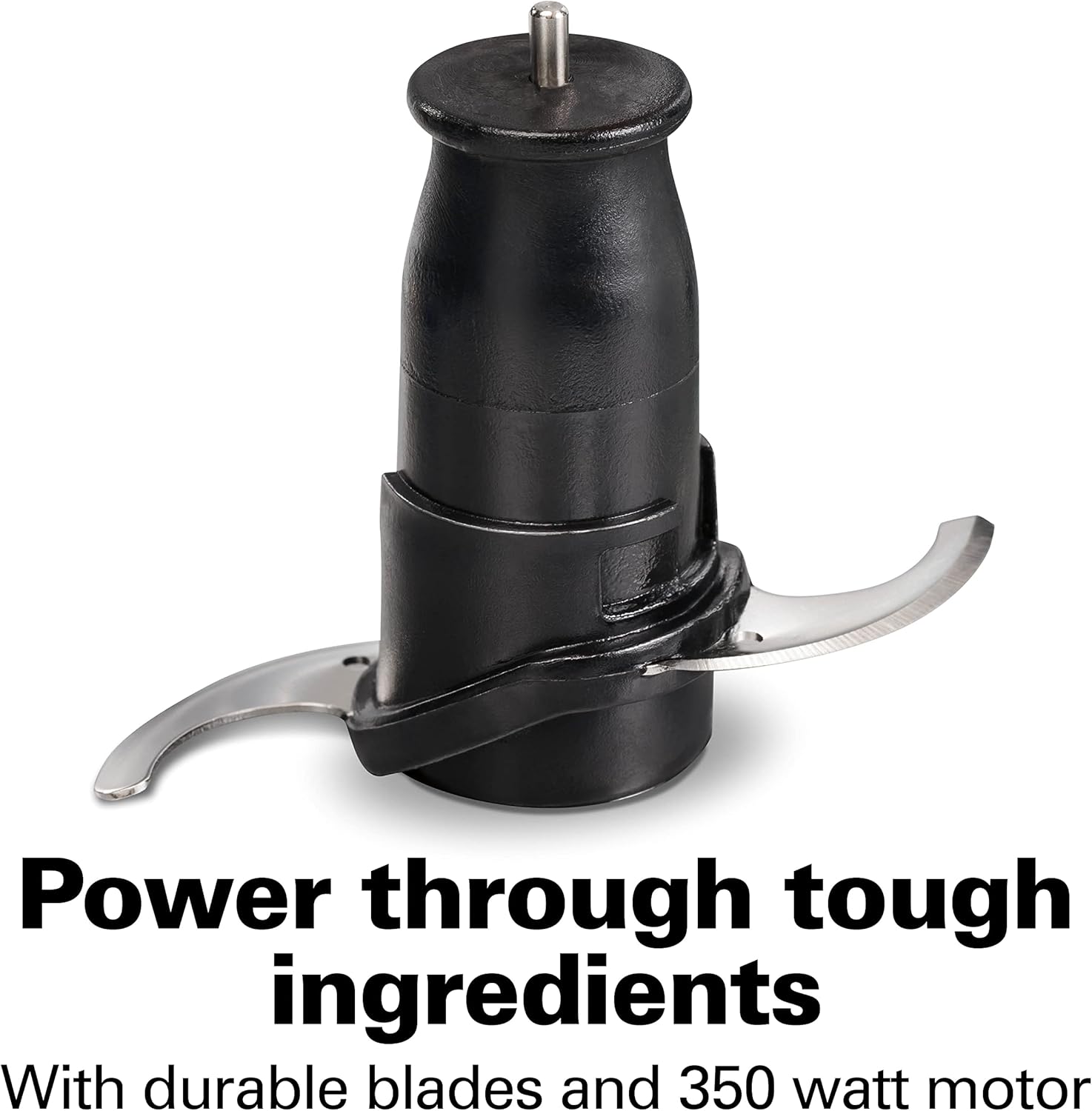 Hamilton Beach Electric Vegetable Chopper & Mini Food Processor, 3-Cup, 350 Watts, for Dicing, Mincing, and Puree, Black (72850) image 6