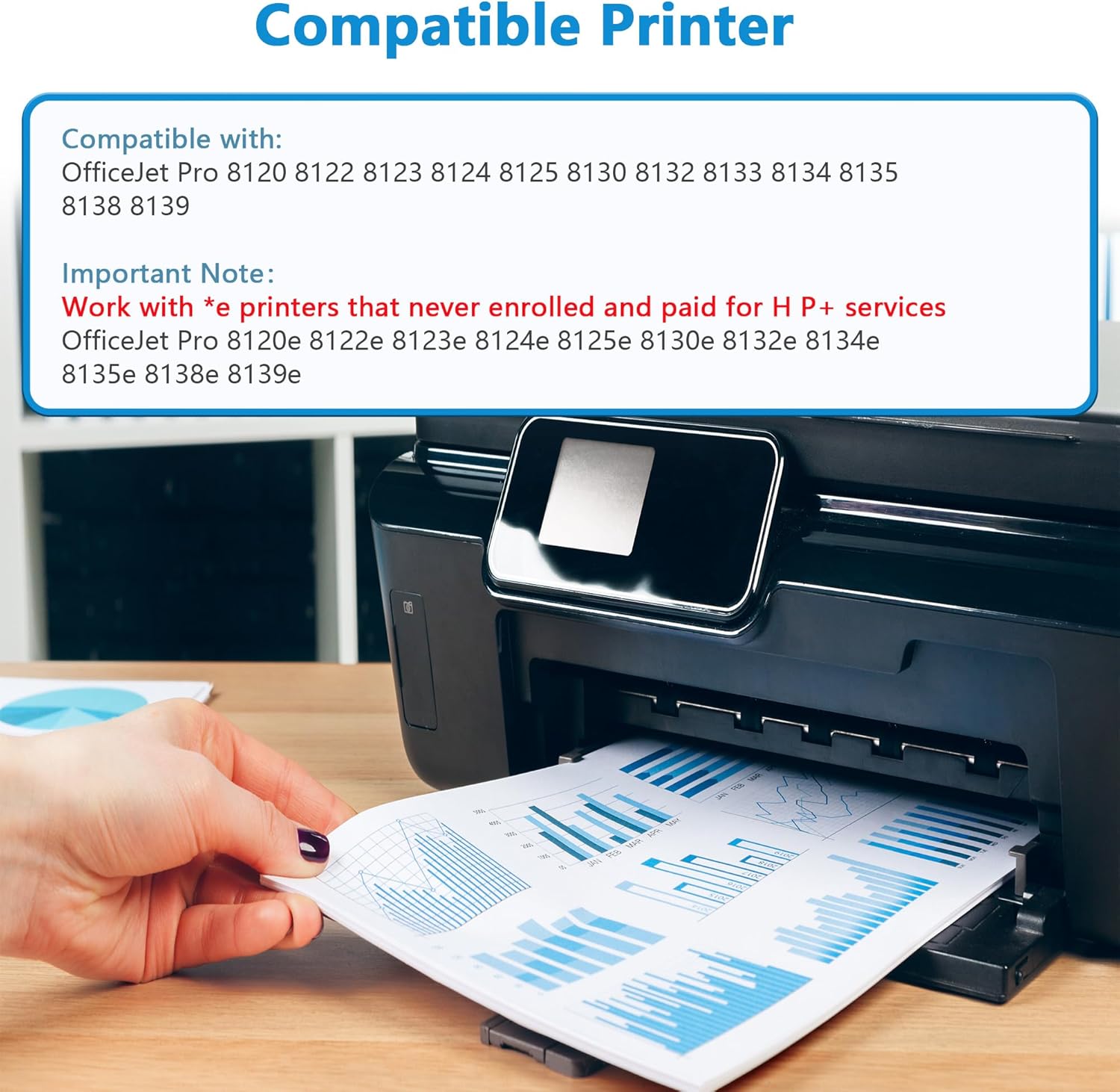 KUF Ink Cartridges Combo Pack Replacement for HP 923e XL image 2