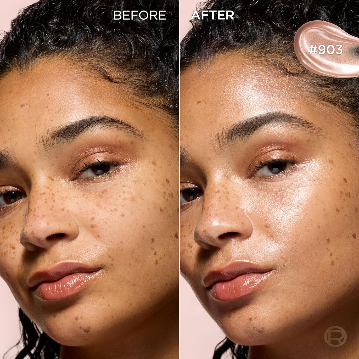 L'Oreal Paris Makeup True Match Lumi Glotion, Natural Glow Enhancer, Illuminator Highlighter, Bronzing Drops For a Sun-Kissed Glow, 903 Medium image 3